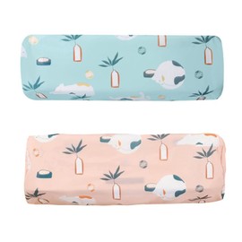 2 x Air Conditioning Dustproof Cover, Sonwaha Elastic Fabric, Indoor Wall Air Conditioning, Dust Cover, Dustproof, Air Conditioning, Dust Protection, Protective Cover (86 x 31 cm)