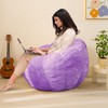 IEVENW Pumpkin Bean Bag Sofa Chair, Bean Bag Chair with