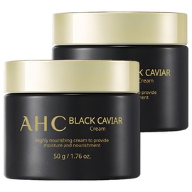AHC Black Caviar Cream, 50g, 2 pieces / AHC 블랙 캐비어 크림, 50g, 2개