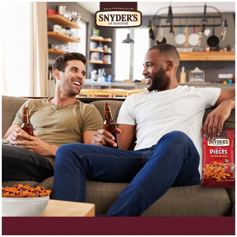 Snyder's of Hanover Pretzel Pieces, Hot Buffalo Wing, 8 Oz