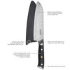 Sasaki Takumi Japanese AUS-10 Stainless Steel Santoku Knife with Locking