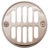 Westbrass Shower Strainer Set with Screws, Grill and Crown, Polished