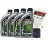 Cyclemax Full Synthetic Oil Change Kit compatible with 2004-2023 Kawasaki