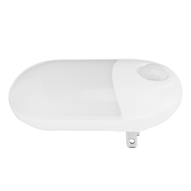 LED Night Light Intelligent Human Body Sensor PlugIn Lamp for