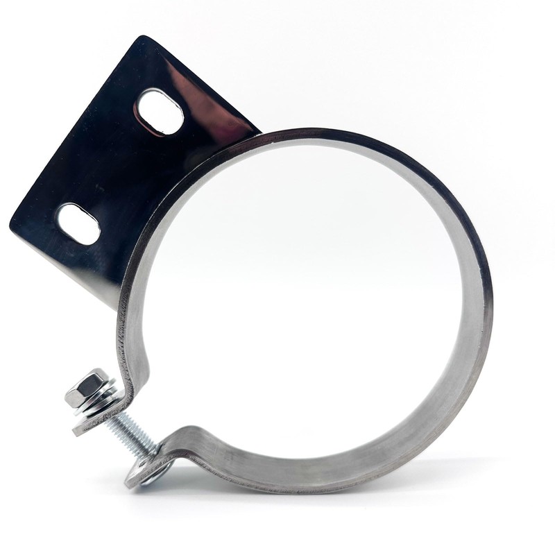 5" Chorme Mount Bracket Clamp for Peterbilt Exhaust Stack 379