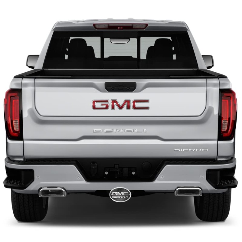 iPick Image Made for GMC Sierra 3D Logo on Carbon