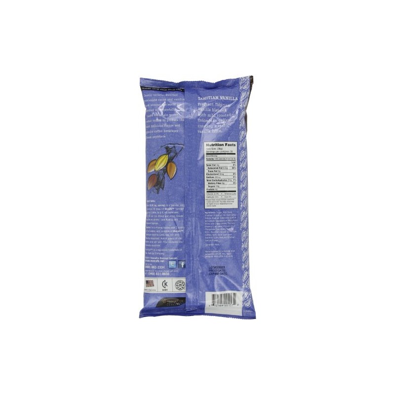 MOCAFE Frappe Tahitian Vanilla Latte Ice Blended Coffee, 3-Pound Bag