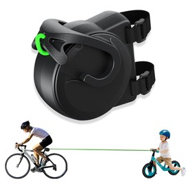 MSFANGHU Children's Tow Rope, Retractable Bicycle Tow Rope, 2.6 m Tow Rope, Tensile Load up to 200 kg, as a Pull Aid for Towing from Child