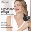 ZY ZERYEW Cordless Cellulite Massager, Handheld Lymphatic Drainage Tool, Mini