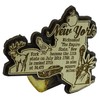 USA New York State Map Wooden Magnet Souvenir Fridge Magnet