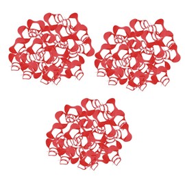 SUPVOX 150pcs Poultry Beak Cover Glasses Anti-Pecking Mask for Goose Breeding Muscovy Goose Eye to Install