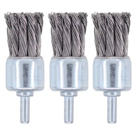 Wire Brush Braided 22 mm Brush Steel Wire Cup Brush Wheel Brush Drill Braided Wire Brush Attachment for Drills Cordless Screwdriver Hand Machine Stand Drills