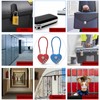 SHULLIN Pack of 2 Heart Lock Heart Shape Padlock Love