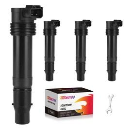 FIREMOTOO Pack of 4 Ignition Coil Pack Compatible with Kawasaki Ninja ZX600 ZX-6RR 2003-2006 ZX-6R 2003-2018 Replace F6T570 21171-1282 21171-0021 160-01072