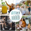 BEANPRECOY 9PCS Compression Packing Cubes for Travel - Waterproof Lightweight