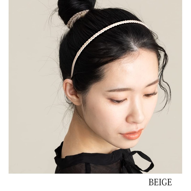 JewelVOX Headband Hair Band Hair Accessories Satin with Comb Thin