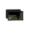 Copytec #27656 Patch Germany Skull Camouflage Olive Shooter Tactical BW