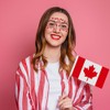 Canada Day Face Temporary Tattoos,10 Sheets Red and Sliver Canada