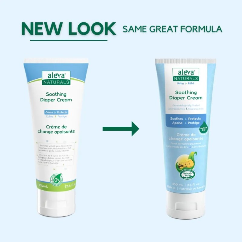 Aleva Naturals Crema Calmante Para Pañales De Bebé Para Reci