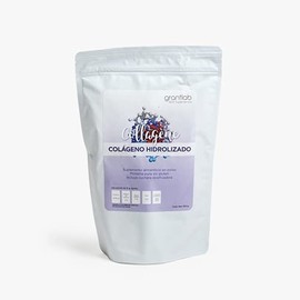 GRANTLAB COLGENO HIDROLIZADO NATURAL EN POLVO  Protena Pura Sin Gluten  Incluye Cuchara Dosificadora  Esencial para huesos y articulaciones  Cuidado  