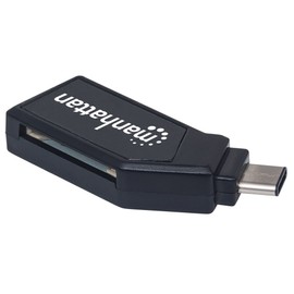 Manhattan USB-C Mini Multi Card Reader/Writer (102001)