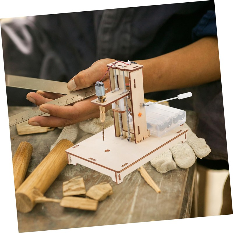 Operitacx Mini Bench Drill Press Kit for DIY Projects Science