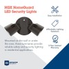 Lithonia Lighting HomeGuard 2-Light LED Outdoor Flood Lights, Outdoor LED
