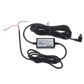 Digipartspower 12v to 5v Hard Wire Adapter Cable Mini USB for Car GPS DVR Dash Camera DODO TT
