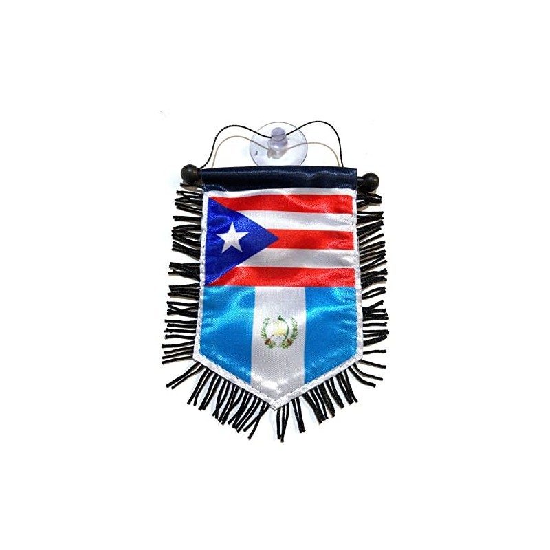 Puerto Guatemala Rican flag for Car Accessories Home Wall Window