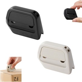 2Pack Creative Magnetic Box Cutter –Retractable Utility Knife Unpacker with Ceramic Blade, Cardboard Cutting Tool, Safe for Home and Office Use