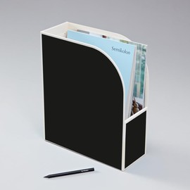 Semikolon 352736 Magazine File A4 - Magazine Collector, Document Folder, Format 10.5 x 26 x 31 cm - Black