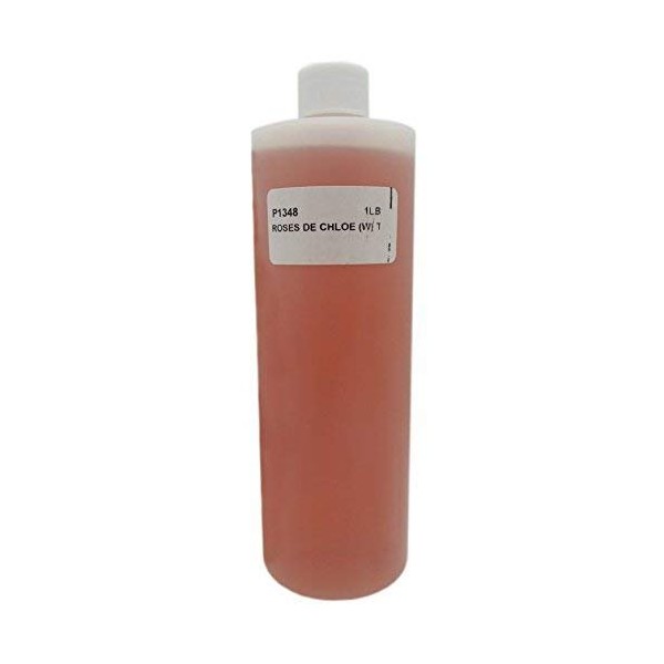 8 oz, Light Orange - Bargz Perfume - Roses De Chloe Body Oil For Women Scented Fragrance