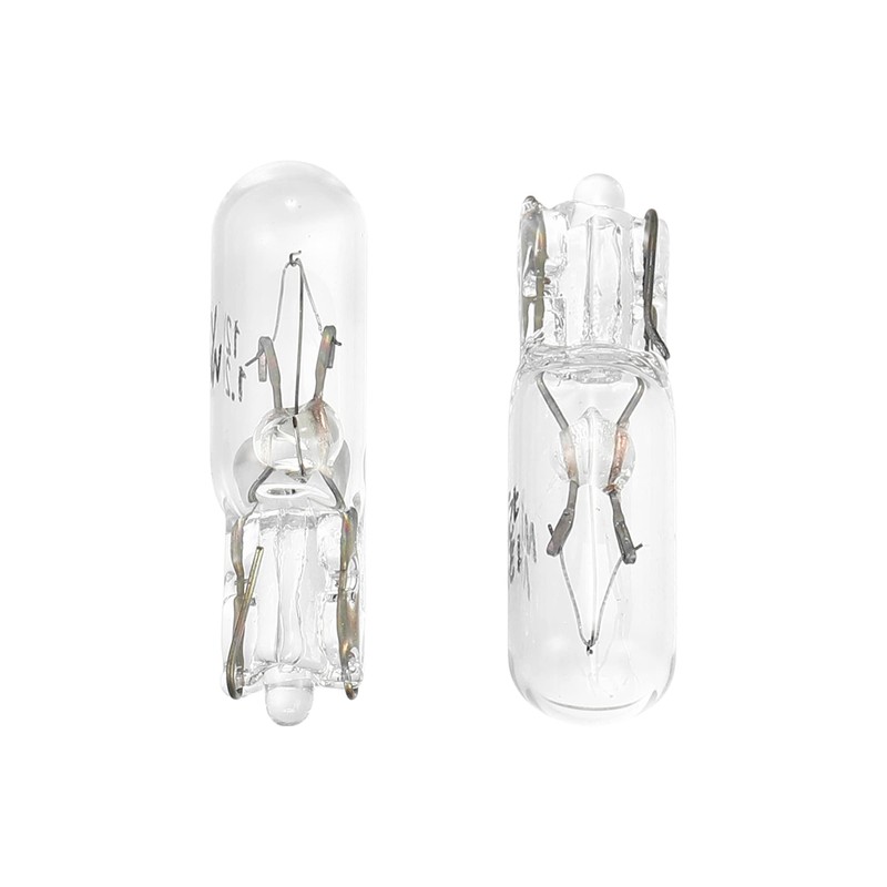 X AUTOHAUX 10pcs DC 12V T5 W1.2W LED Dashboard Light