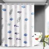 Cawtiuly Animal Patterns Shower Curtains Waterproof Washable Fabric Bath Curtain
