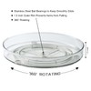 Amolliar 11" Clear Lazy Susan Organizer - 360° Rotating Turntable