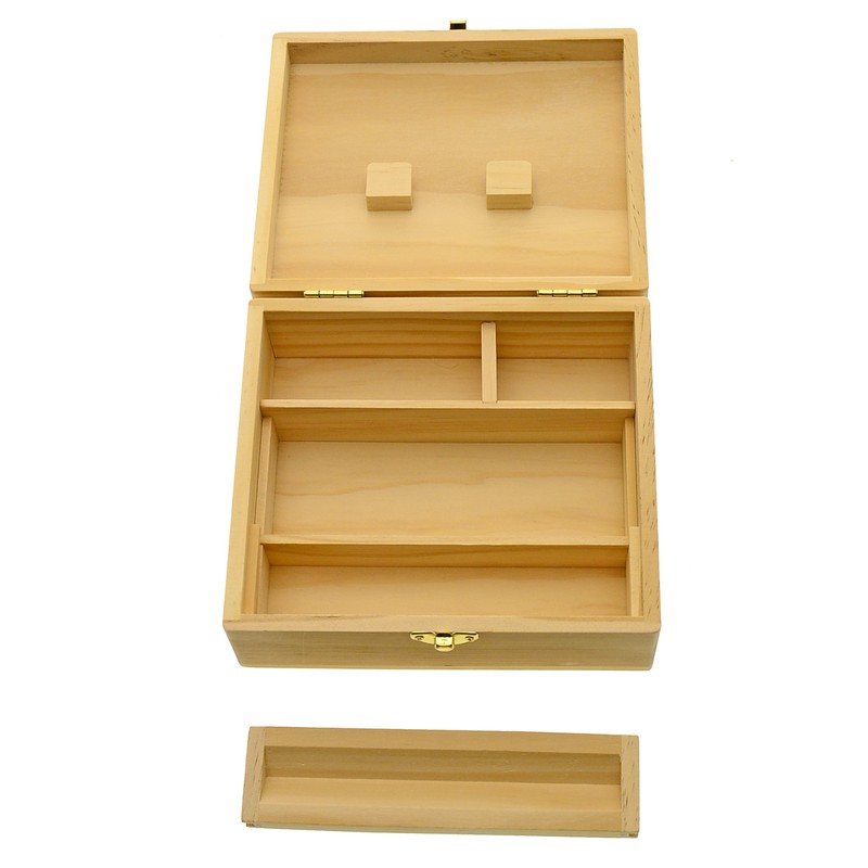 Rolling Supreme Large Wooden Box for DIY Turner - 17