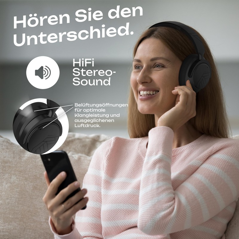 PowerLocus MoonFly Wireless Bluetooth Headphones