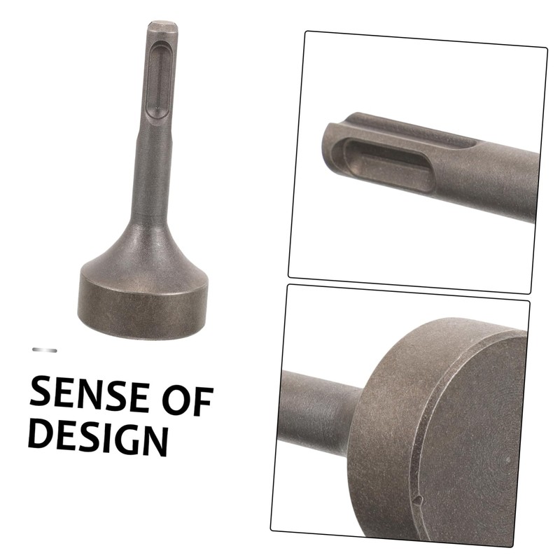 Operitacx 4pcs Ground Rod Driver Hammer Drills Stainless Steel Tool