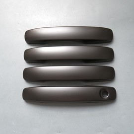 ZiWen Door Handle Cover Trim for Ford Ranger Everest 2024 2025 (Matte Black No Keyless Hole)
