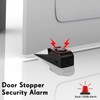 8 Pieces Door Stop Alarm Door Stopper with 120DB Security
