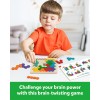 Rompecabezas Madera Tangram Forma Color Cerebro Lógica Juego