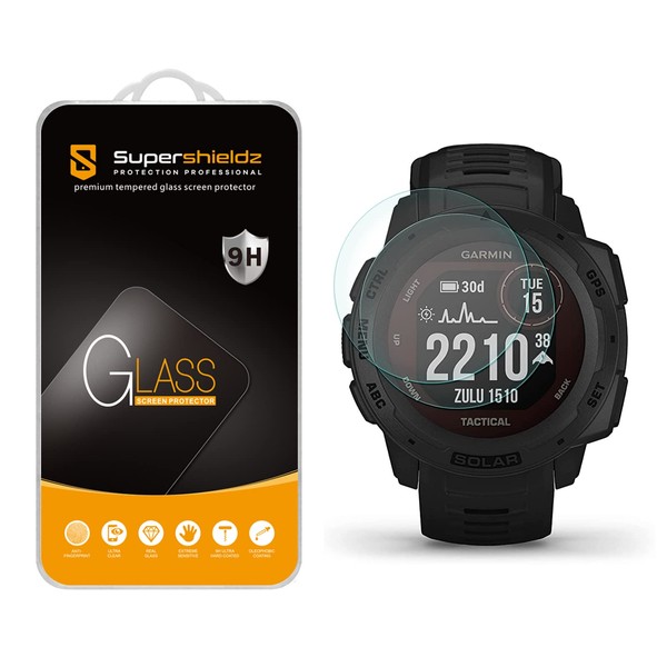 Supershieldz (2 Pack) Designed for Garmin Instinct 2S / Instinct