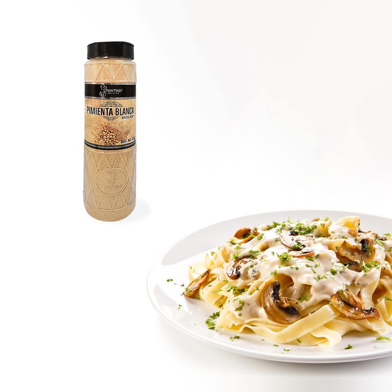 Pontino Pimienta Blanca Molida, 555 g