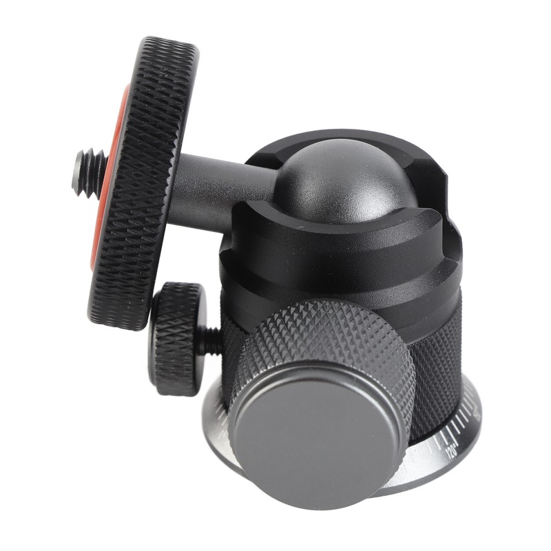Aluminum Alloy Ball Head 360 Degree Rotation 180 Degree Folding