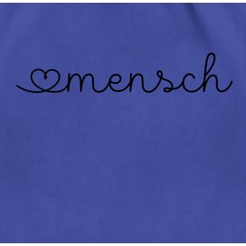 Shirtracer - Gym Bag Backpack - Valentine's Day Bags - Heart Man Gift - Girlfriend Boyfriend Soulmate Easter Gift for Lovers Perfect Gifts Best Partner Partner, 02 Blue (Royal Blue), Unit size