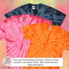 Krazy Tees Tie Dye Shirt Women Tops or 100% Cotton