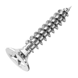 M3 Flat Head Wood Screws, Stainless Steel Countersunk Head Cross Wood Screws 3 * 12mm, Suitable For Indoor And Outdoor, Repairing Furniture, Carpentry And DIY, 100PCS