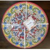 Panama Jack x4 PANAMA JACK NEW!!! MELAMINE MEDALLION Spanish Tile