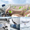 3PCS Anti-freeze Electromagnetic Car Snow Removal Device, Solar Electromagnetic Molecular