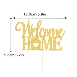 Decoración para tarta de bienvenida, para decoración de casa y decoración de tartas
